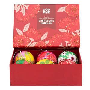 Christmas: NZ Botanicals Christmas Baubles