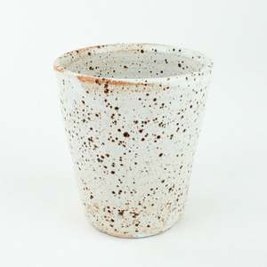 Marita Green: White Speckled Tumbler