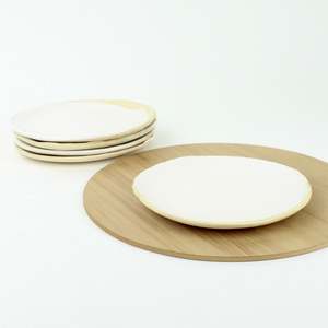 Marita Green: White Side Plate