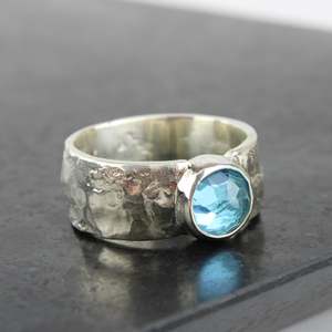 Blue Topaz Ring