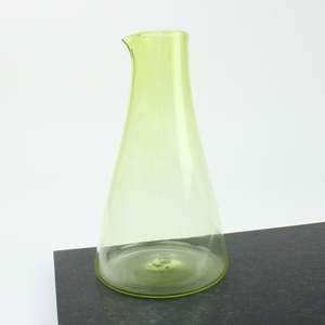 Monmouth Glass: Carafe - olive