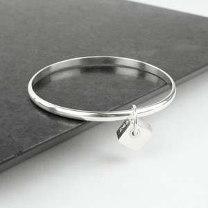 Jennifer Down: Zen En.Z Square Charm Bangle
