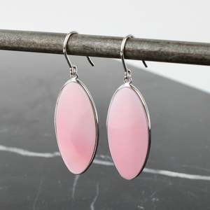 Alison Blain: Ellipse Shell Earrings