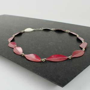 Rata leaves necklace - copper