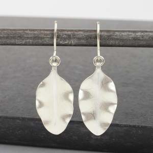 Duncan Mackay: Tarata silver earrings