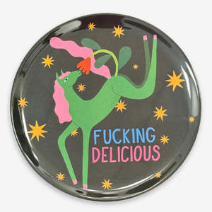 Fucking Delicious - melamine tray