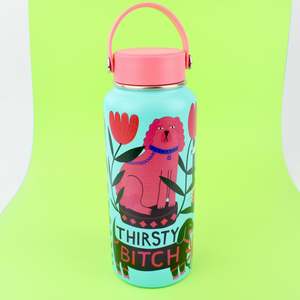 Studio Soph: Drink Bottle - Thirsty Bitch