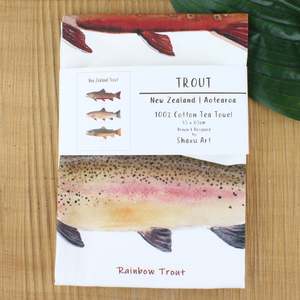 New Zealand Trout Tea Towel