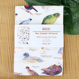 New Zealand Bird Tea Towel
