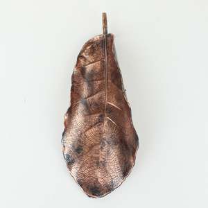 Copper Puka Leaf - bright