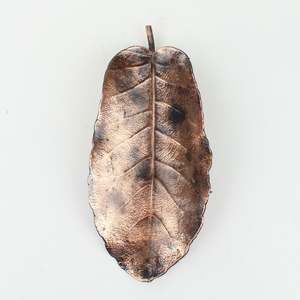 Copper Puka Leaf - bright