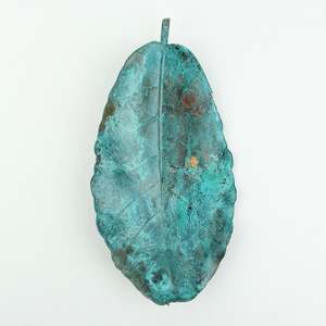 Copper Puka Leaf - green