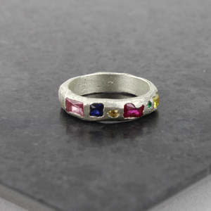 Leah Firth: Dream sapphires band