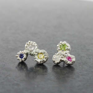 Stars sapphire studs