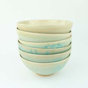 Polly Teis: Laksa Bowl - pale turquoise