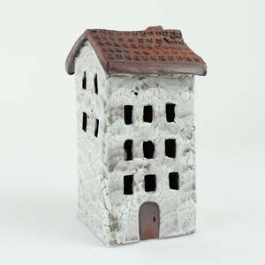 Kelvin Burton: Tealight Tuscan House - large III