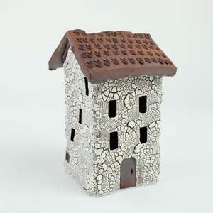 Tealight Tuscan House - medium V