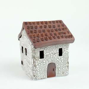 Kelvin Burton: Tealight Tuscan House - small I