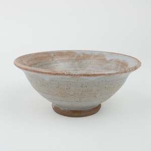 Driving Creek Pottery: Small Lipped Bowl - shino
