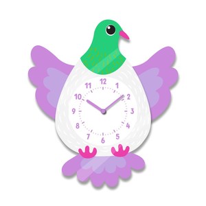 Living: Kereru Kids Wobble Clock