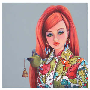 Artist Jo Gallagher: Dollybird... Korimako
