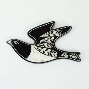 Artist Borrowed Earth: Kereru - Sgraffito