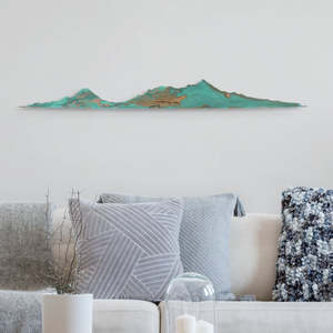 Artist Daniel Wright: Summer Central Plateau - Tongariro