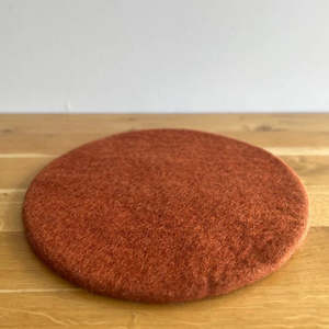 Sheeted Felt Trivet - Rust