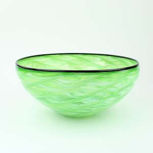 Spring Green Shell Bowl