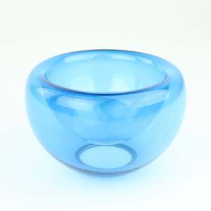 Artist Matt Hall: Fulvio bowl - azure blue