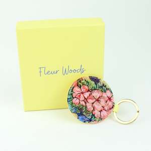 Artist Fleur Woods: Meadow Keyring