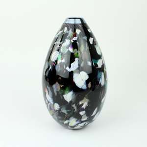 Tear Drop Vase - dalmatian I