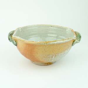 Serving Bowl - green handles