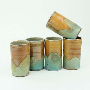 Artist Duncan Shearer: Barium Blue Beaker