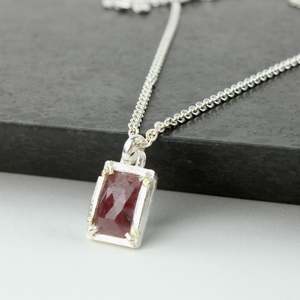 Pink Sapphire Pendant