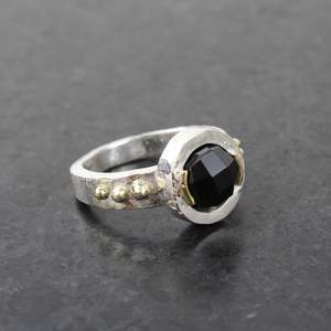 Artist Natalie Salisbury: Black Onyx King Ring