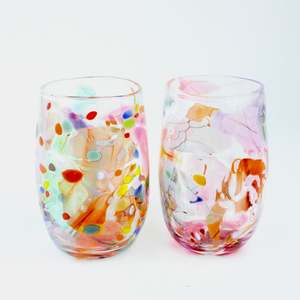Shard tumbler - multicoloured