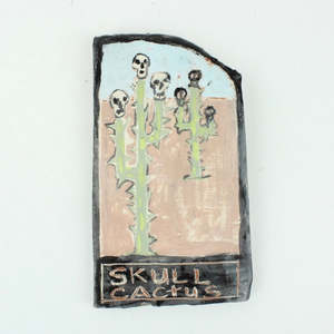 Skull Cactus tile