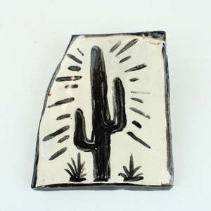 Artist Bernie Winkels: Cactus tile