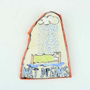 Artist Bernie Winkels: Wet Dreams tile