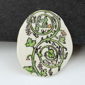 Ceramic Brooch