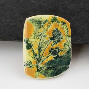 Ceramic Brooch