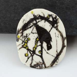 Ceramic Brooch