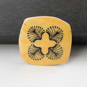 Ceramic Brooch