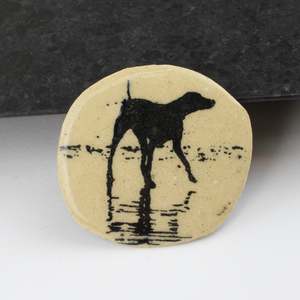 Ceramic Brooch