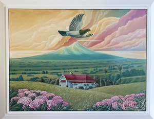 Kereru @ South Taranaki - original painting