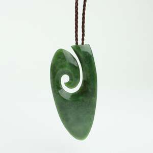 Greenstone Hei Matau - Kawakawa