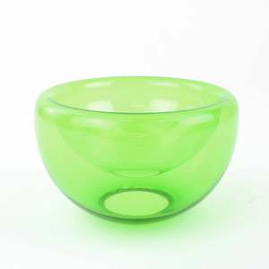 Artist Matt Hall: Fulvio bowl - spring green
