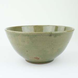 Artist Janeen Page: Taumarunui Celadon - salad bowl