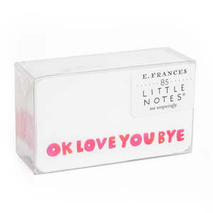 Little Notes - ok love you bye